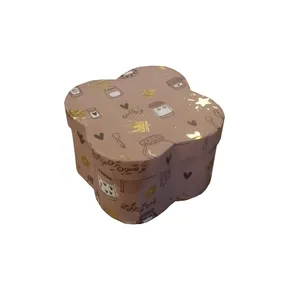 جعبه هدیه مدل گل چهارپر کد M21