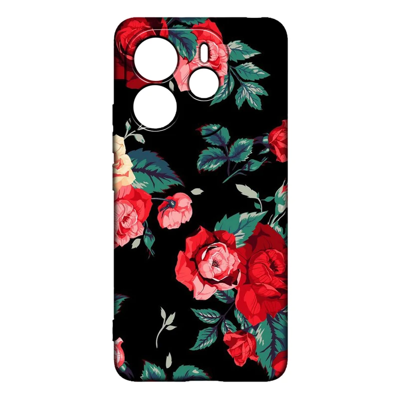 کاور طرح گل کد 85 مناسب برای گوشی موبایل شیائومی Redmi Note 14 4G
