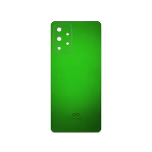 MAHOOT Metallic-Green Cover Sticker for Samsung Galaxy A73 5G