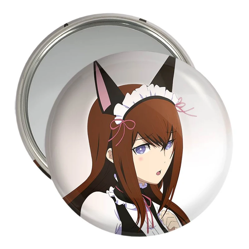 آینه جیبی خندالو مدل ماکیسه کوریسو انیمه دختر  کد 12131