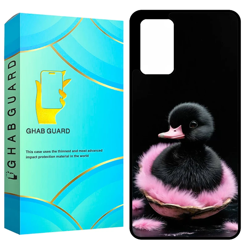 کاور قاب گارد طرح جوجه اردک مدل GCHPA72 مناسب برای گوشی موبایل سامسونگ Galaxy A72 4G