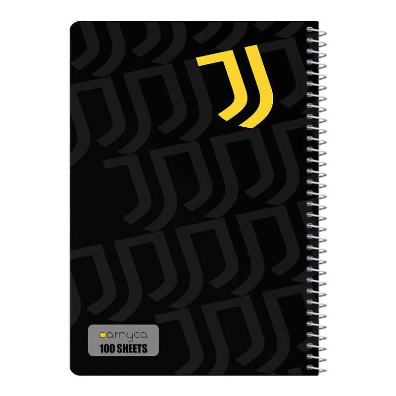 دفتر مشق 100 برگ سیمی کارنیکا طرح یوونتوس Juventus کد 83209