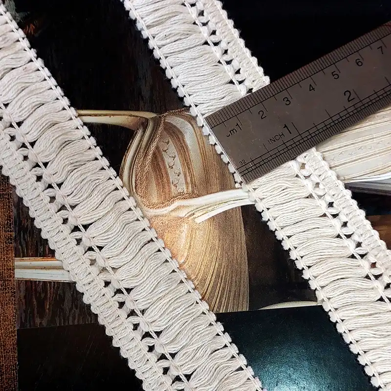 نوار یراق مدل کنفی ریشه دار K-2 طول 2 متر