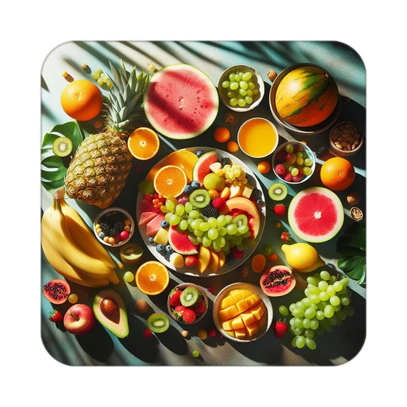 زیر لیوانی کاکتی طرح میوه مدل mp22195