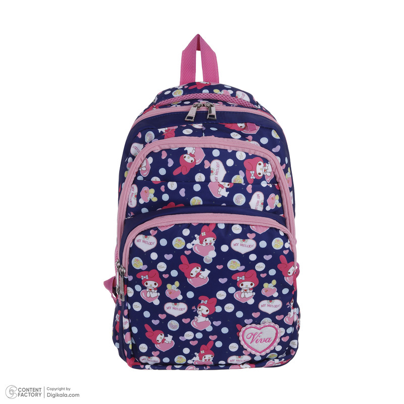 کوله پشتی مدل My Melody به همراه جامدادی