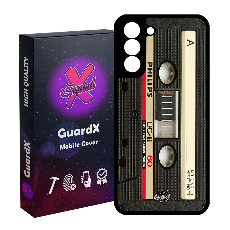 کاور گارد ایکس طرح Cassette مدل Glass10063 مناسب برای گوشی موبایل سامسونگ Galaxy S21 FE