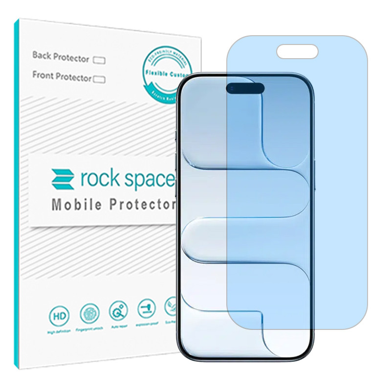  محافظ صفحه نمایش راک اسپیس مدل آنتی بلو مناسب برای گوشی موبایل اپل iPhone 17 Air