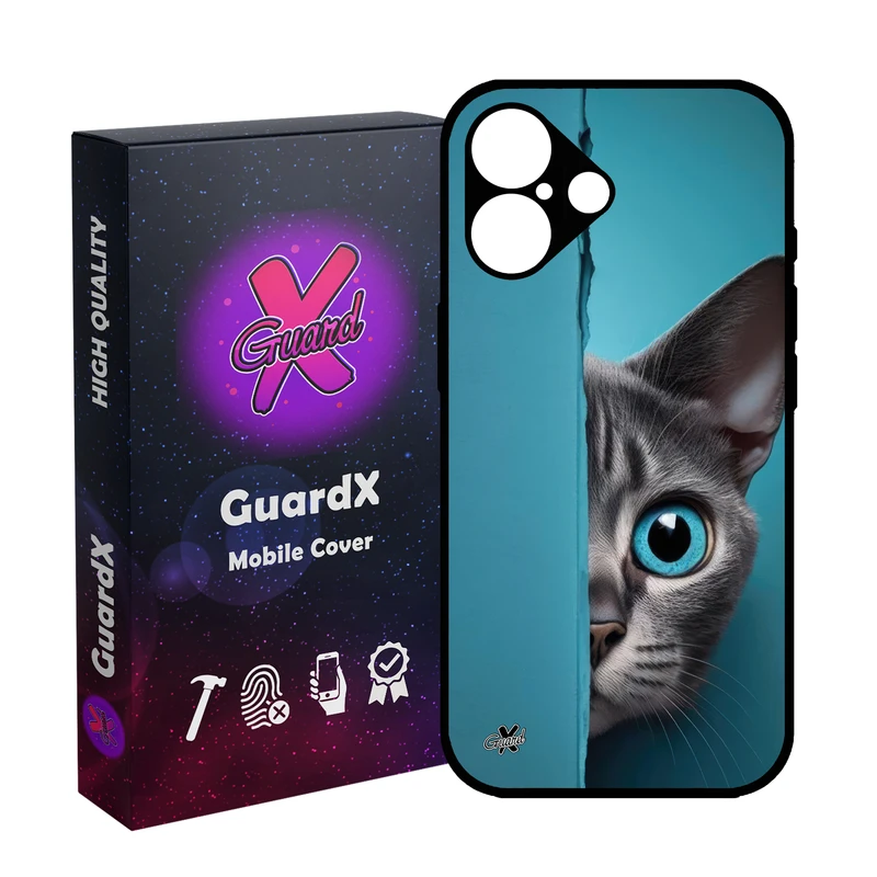 کاور گارد ایکس طرح گربه مدل 10673 مناسب برای گوشی موبایل اپل iPhone 16
