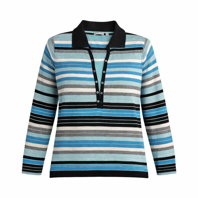 پلیور یقه برگردان زنانه مدل 2004