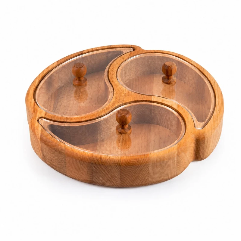 اردو خوری نیوهوم مدل چوبی ترمه سه خانه کد 1008