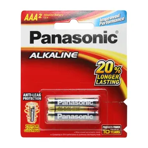 باتری نیم قلمی مدل LR03T/2B بسته 2 عددی