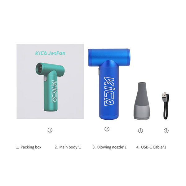 پنکه شارژی کیکا مدل KC1