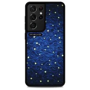 AKAM AMC-WSGS21U-BLUE-17 Cover For Samsung Galaxy S21 Ultra