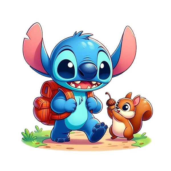 استیکر پارچه و لباس پاد آفرین طرح کارتونی استیچ کد 395