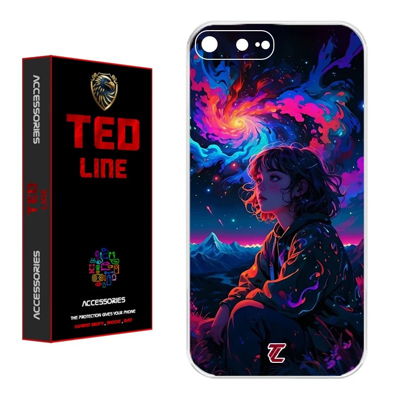 کاور تدلاین طرح دختر کد 1197 مناسب برای گوشی موبایل اپل Iphone 7 Plus / 8 Plus