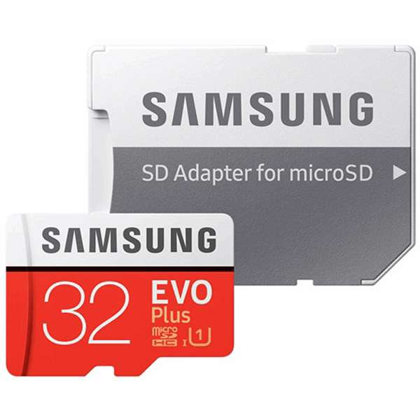 کارت حافظه MicroSDHC مدل Evo Plus کلاس 10 استاندارد UHS-I U1 سرعت 80MBps ظرفیت 32 گیگابایت به همراه آداپتور SD