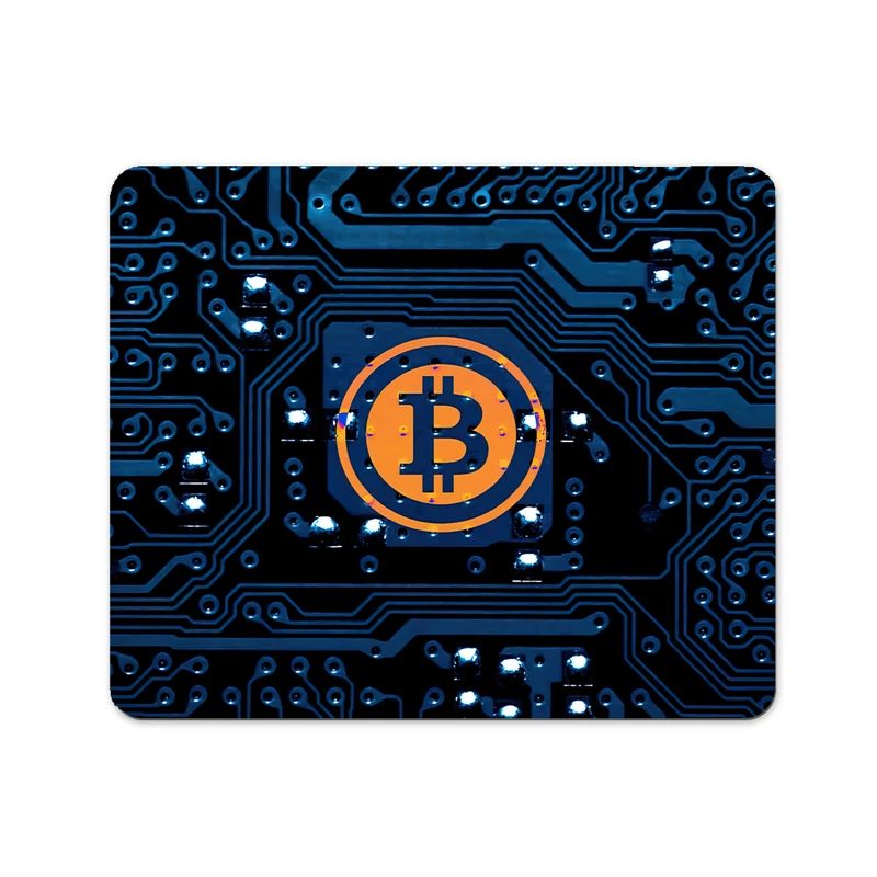 ماوس پد پاد آفرین مدل بیت کوین کریپتو فارکس ترید ارزدیجیتال کد P099 سایز 19*24 سانتی متر