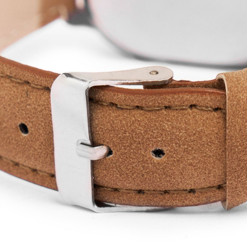 ساعت مچی عقربه‌ای مردانه مدل چرمی ساده 03