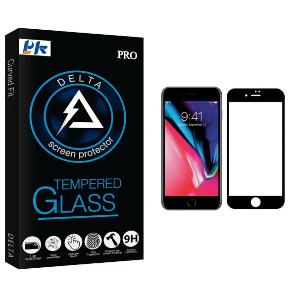 محافظ صفحه نمایش پی کی مدل Delta Glass مناسب برای گوشی موبایل اپل iPhone 7 Plus