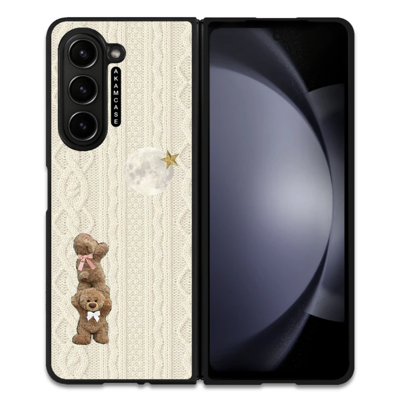 کاور آکام مدل AMC-WSGZFOLD5-TRICOT-23 مناسب برای گوشی موبایل سامسونگ Galaxy Z Fold 5