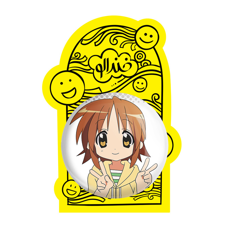 آینه جیبی خندالو مدل ماتسوری انیمه Lucky Star  کد 23593