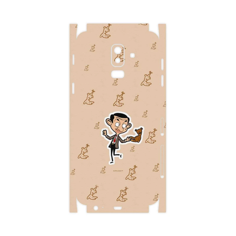 برچسب پوششی ماهوت مدل Mr.Bean-FullSkin مناسب برای گوشی موبایل سامسونگ Galaxy J8