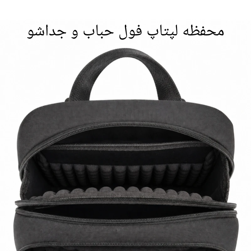 عکس شماره 3 : کوله پشتی هاردکیس لپ تاپ مدل 3d-rog مناسب برای لپ تاپ های 17.3 اینچ