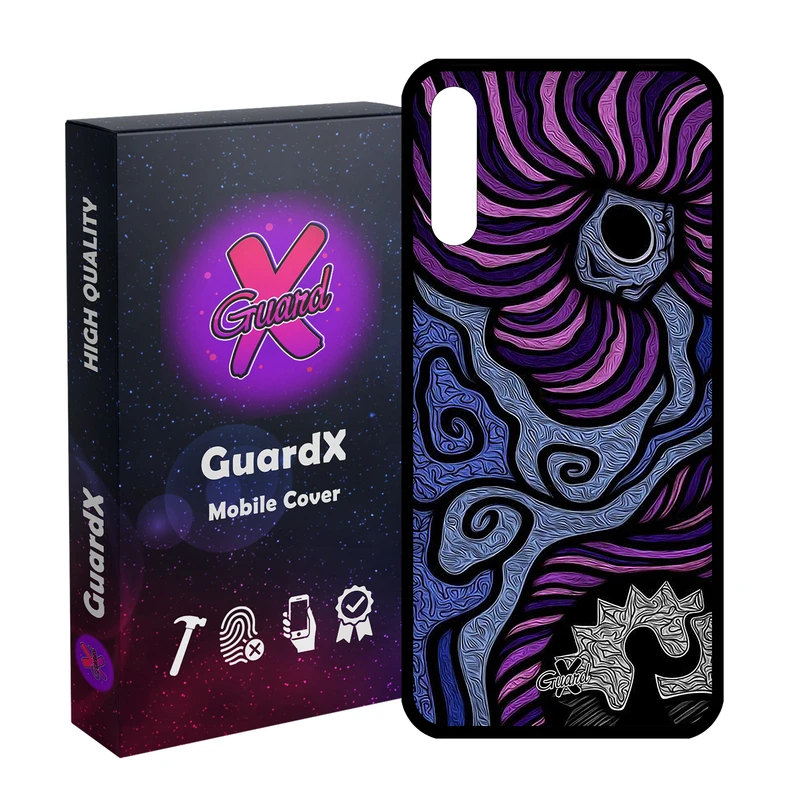 کاور گارد ایکس طرح رنگی مدل Glass10428 مناسب برای گوشی موبایل سامسونگ Galaxy A30s/A50/A50s