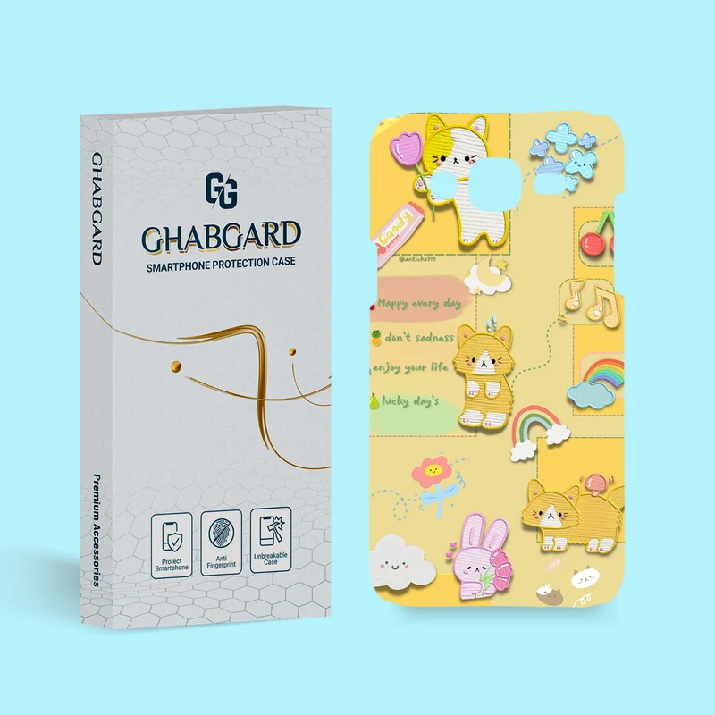 کاور گارد قاب مدل فانتزی مناسب برای گوشی موبایل سامسونگ Galaxy J7 2015 / J700 