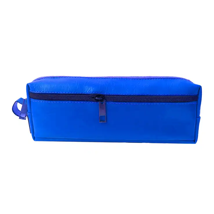 جامدادی یاس بهشت مدل دو زیپ چرمی کد BL01