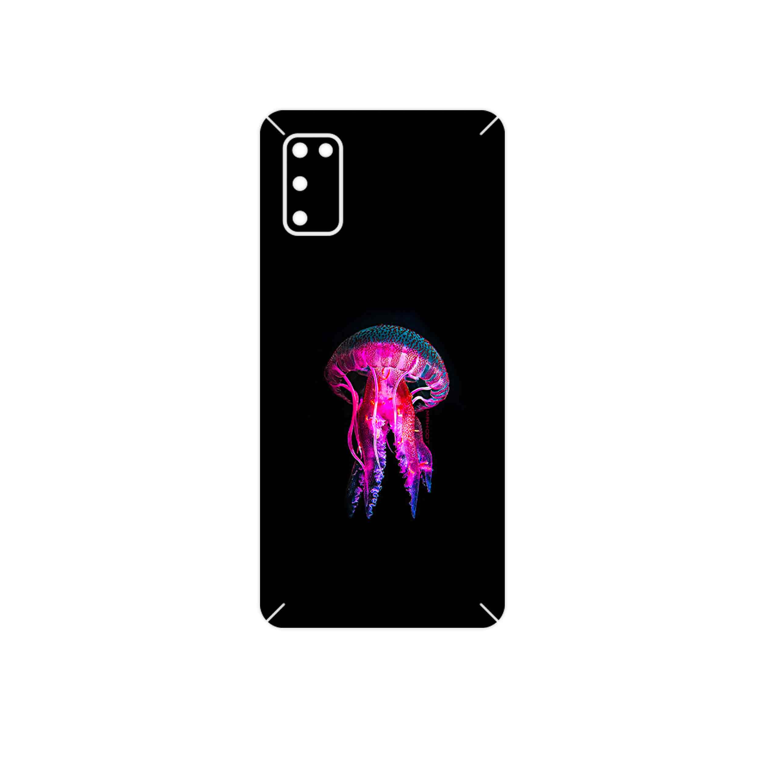 برچسب پوششی ماهوت مدل jellyfish مناسب برای گوشی موبایل سامسونگ Galaxy A41