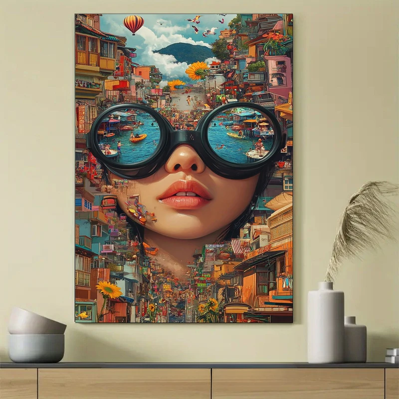 تابلو شاسی مدل کلاژ