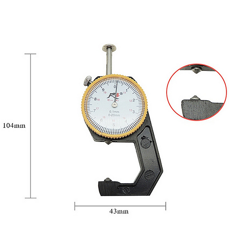 ضخامت سنج چرم مدل موکیوس کد chi02