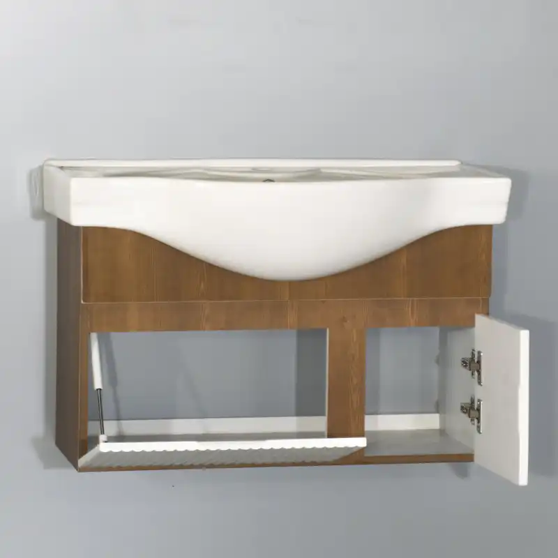 ست روشویی و کابینت مدل بامبو 80