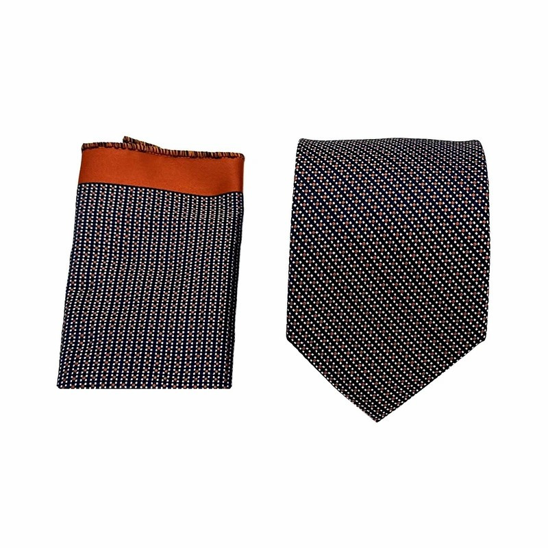 ست کراوات و دستمال جیب مردانه آریوان مدل BT6991