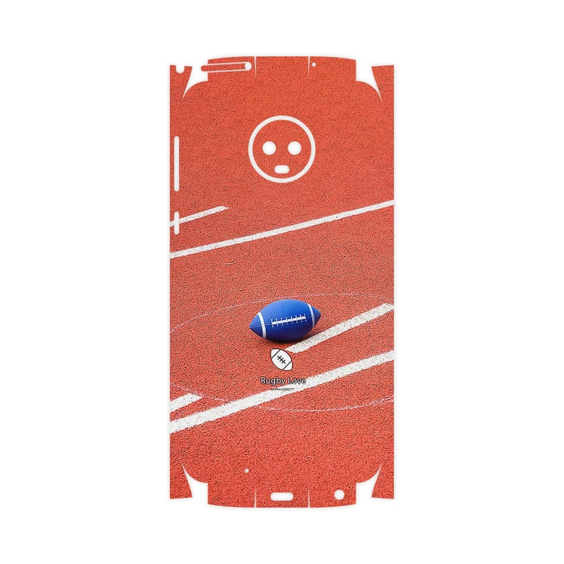 برچسب پوششی ماهوت مدل Rugby football-FullSkin مناسب برای گوشی موبایل موتورولا Moto G6