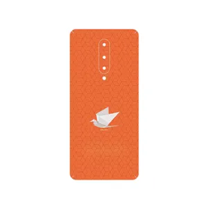 MAHOOT Minimalist origami bird Cover Sticker for OnePlus 8