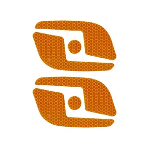 برچسب شبرنگ دوچرخه مدل WING360 مجموعه ۶ عددی