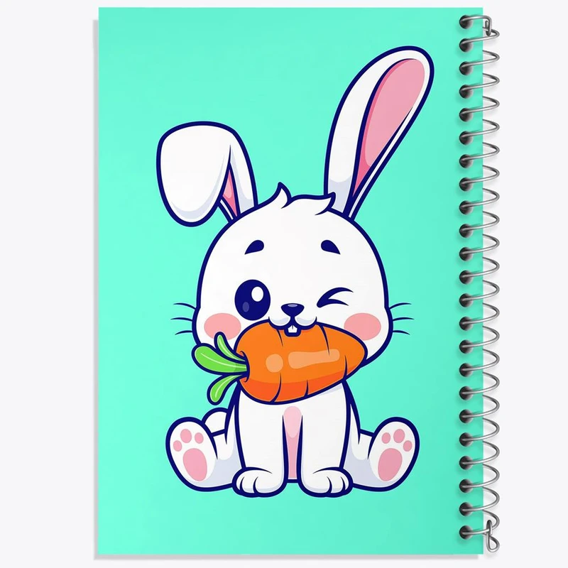 دفتر نقاشی 50 برگ خندالو مدل خرگوش کد 26225