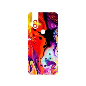 MAHOOT Abstract Oil Art Cover Sticker for Motorola One Hyper