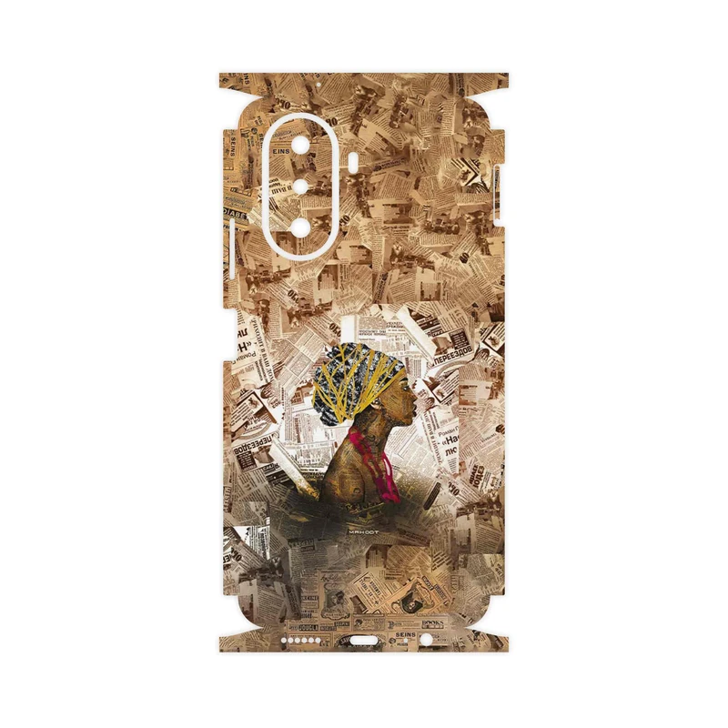 برچسب پوششی ماهوت مدل Collage of African Women-FullSkin مناسب برای گوشی موبایل هوآوی Nova Y70 Plus