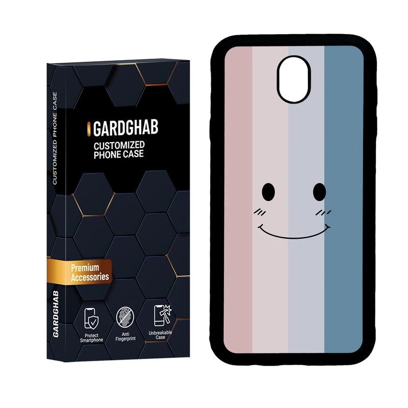 کاور گارد قاب مدل دور ژله ای ساده مناسب برای گوشی موبایل سامسونگ Galaxy J7 Pro