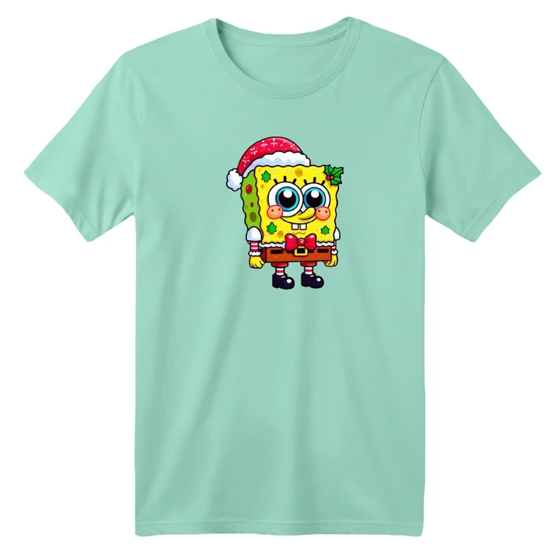 تی شرت آستین کوتاه بچگانه مدل کریسمسی کد 03