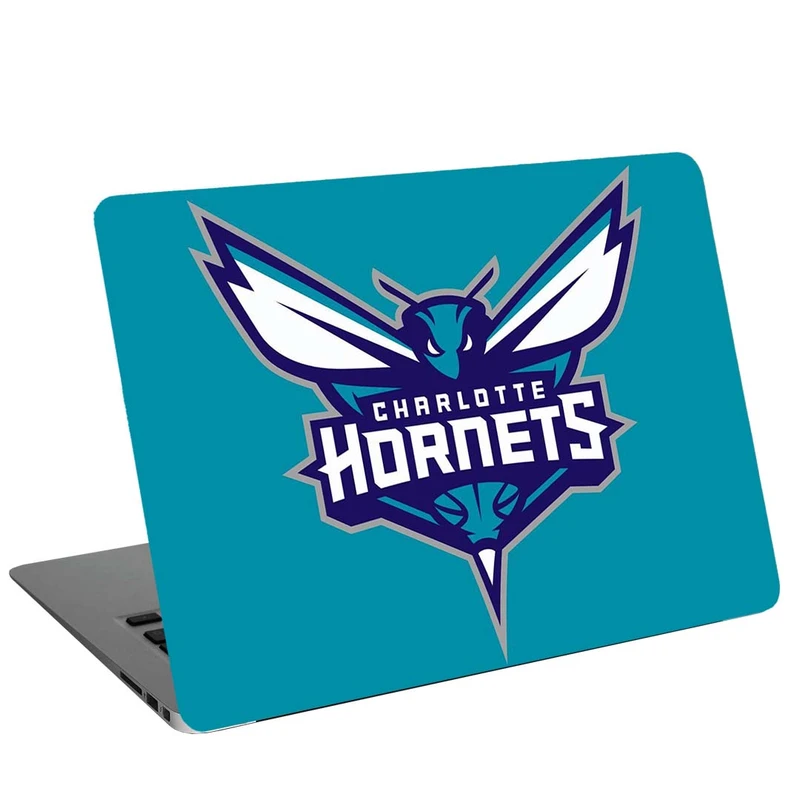 استیکر لپ تاپ طرح charlotte hornets کد G-1318 مناسب برای لپ تاپ 15.6 اینچ 