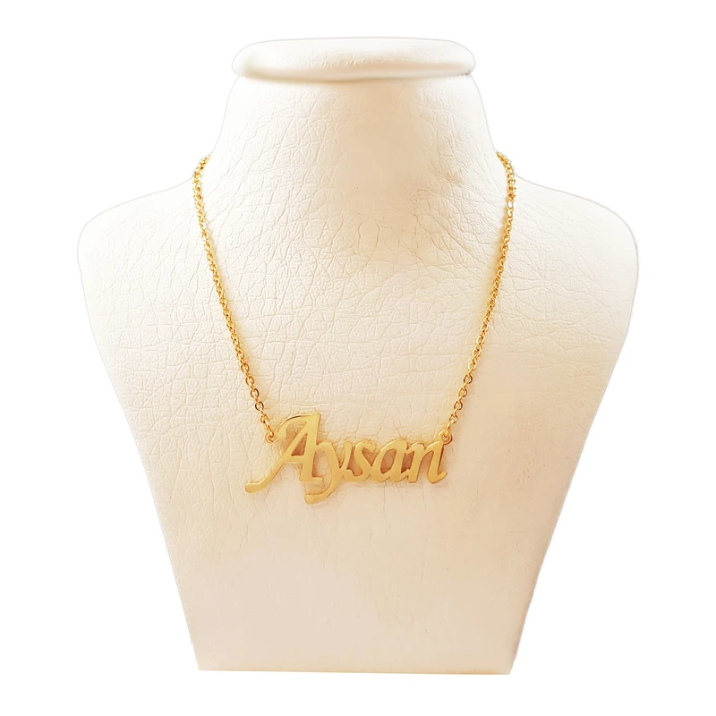 گردنبند زنانه طرح آیسان کد cy123