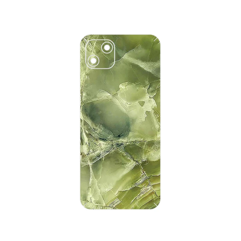 برچسب پوششی ماهوت مدل Green_Crystal_Marble مناسب برای گوشی موبایل ویکو T10
