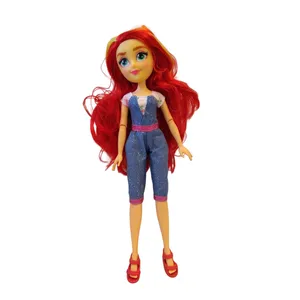 عروسک هاسبرو مدل دختر طرح پونی کد H5E ارتفاع 28 سانتی‌ متر