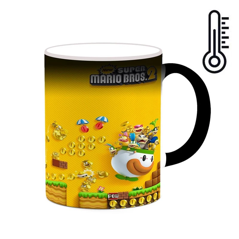 ماگ حرارتی کاکتی مدل بازی سوپر ماریو Super Mario کد mgh30549