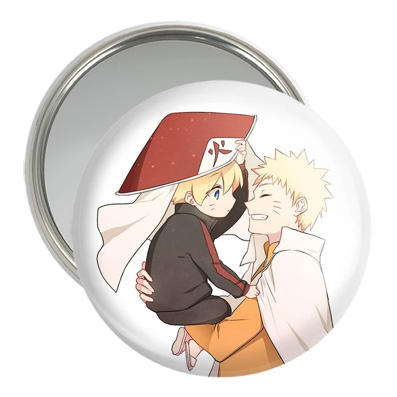 آینه جیبی خندالو مدل بوروتو و ناروتو انیمه بوروتو Boruto  کد 13141