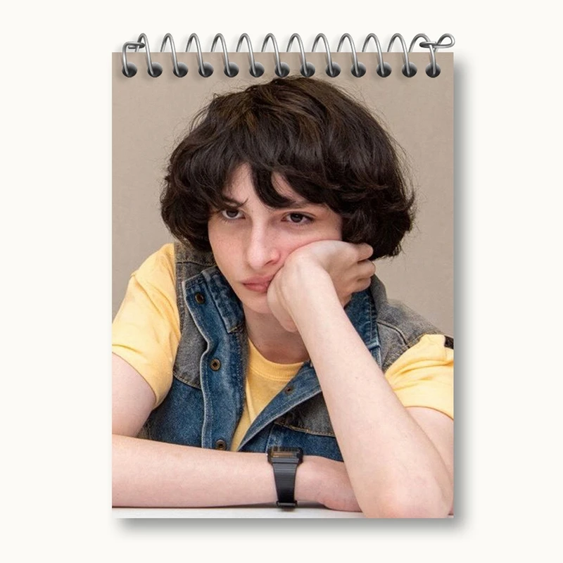 دفتر یادداشت 50 برگ خندالو مدل مایک سریال استرنجر تینگز Stranger Things کد 19325